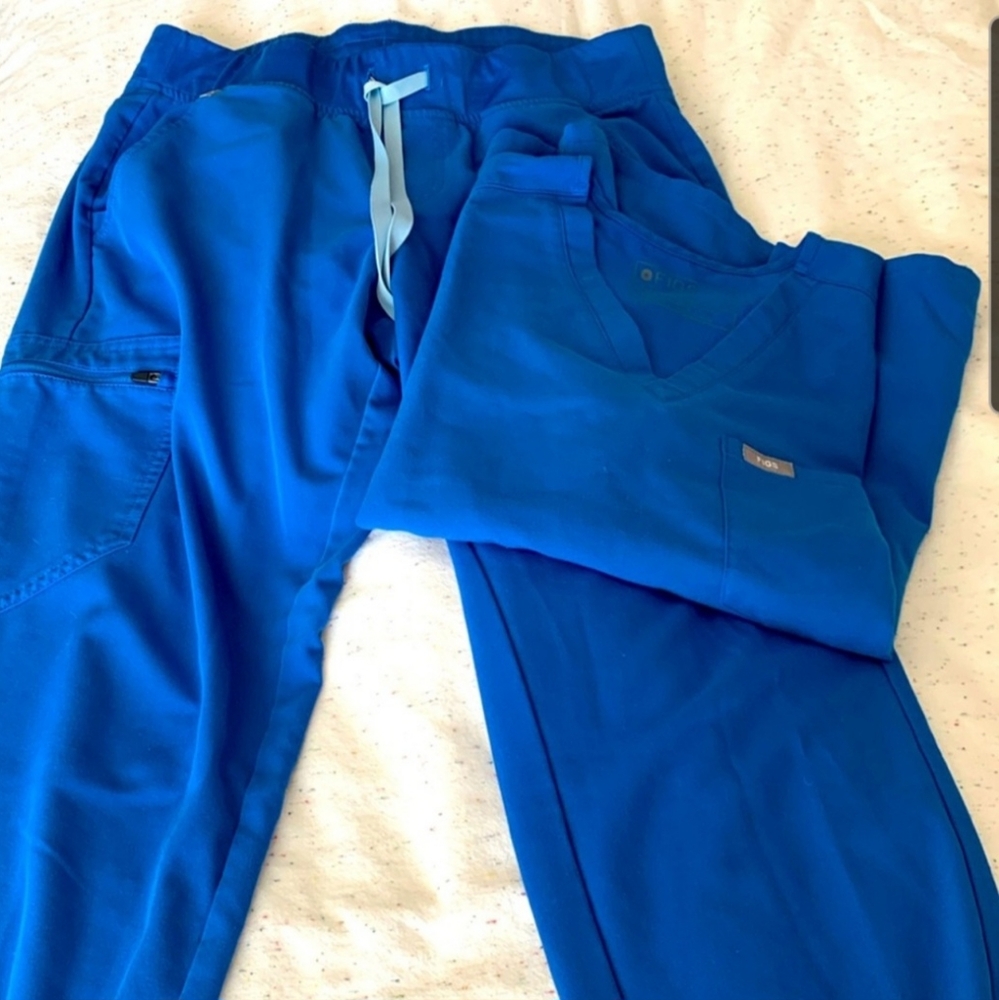 Figs Royal Blue Scrubs